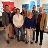 Florian Schardt (Vorsitz. KT-fraktion der SPD), Gereon Saure (stv. Vorsitzender), Katharina Creydt (Vorsitzende), Hans Kopp (Kassier), Andrea Löw (Beisitzerin), Marerl Weiß (Beisitzerin), Martin Böhrer (stv. Vorsitzender), Volker Buck (Schriftführer)